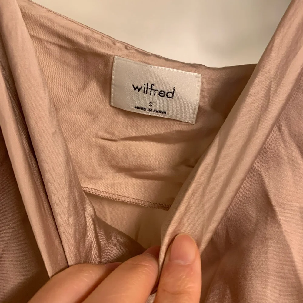 Aritzia “only ruched” slip mini dress in poetic pink, S - Picture 3 of 12